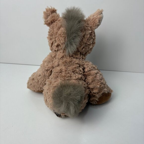 Nat & Jules Demdaco Horse 13"  Stuffed Animal Plush Tan Brown - Picture 4 of 8